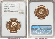 Republic gold "Alfonso Urgarte" 50000 Soles 1979-LM MS67+ NGC, Lima mint, KM277. AGW 0.4970 oz.

HID09801242017

© 2022 Heritage Auctions | All Rights...