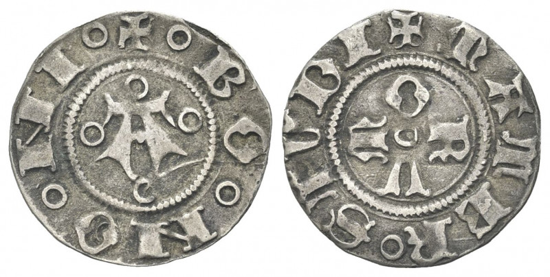 BOLOGNA
Monetazione Autonoma, 1380-fine sec. XV.
Bolognino grosso.
Ag gr. 1,1...