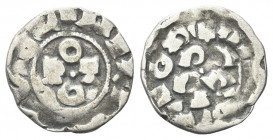 PAVIA
Ottone III di Sassonia, 983-1002.
Denaro.
Ag gr. 1,08
Dr. HTERCIVS. Le lettere OTTO disposte a croce.
Rv. IMPERATOR. PA / PIA.
CNI 3/36; M...