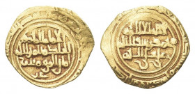 SICILIA
Al Zahir, 1020-1035.
Robai.
Au gr. 0,98
Dr. Legenda cufica disposta su tre righe.
Dr. Legenda cufica disposta su tre righe.
Tipo Spahr 2...