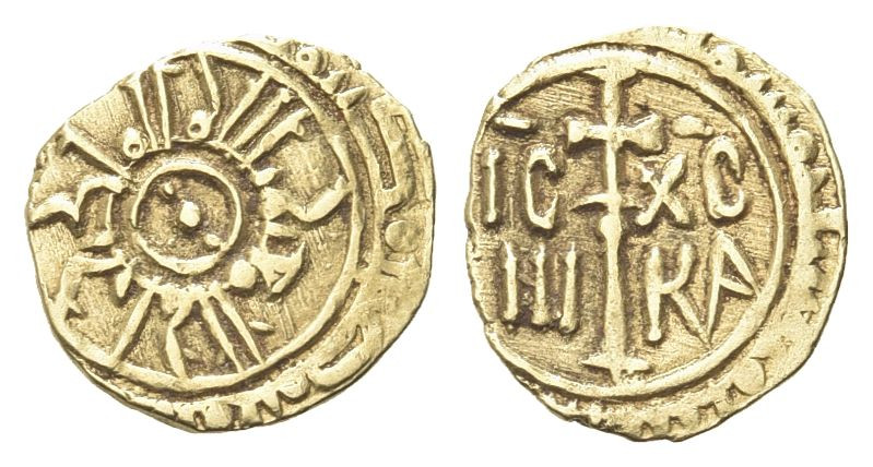 SICILIA
Ruggero II, Re di Sicilia, 1130-1154.
Tarì post riforma del 1140.
Au ...