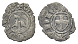 SAVOIA ANTICHI
Amedeo VI il Conte Verde, 1343-1383.
Obolo.
Mi gr. 0,48
Dr. MED COMES. A gotica.
Rv. SABAVDIE. Scudo sabaudo.
Cfr. MIR 97 (segni ...