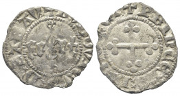 SAVOIA ANTICHI
Ludovico, il Generoso, 1440-1465.
Quarto, III Tipo.
Mi gr. 0,82
Dr. LVDOVIC D SABAVD. Nodo in palo; ai lati, FE - RT (in gotico).
...