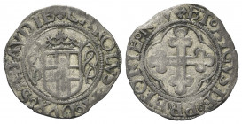 SAVOIA ANTICHI
Carlo II il Buono, 1504-1553.
Grosso s. data, III Tipo, Aosta.
Ag gr. 1,98
Dr. CAROLVS II DVX SABAVDIE. Scudo coronato; ai lati, no...
