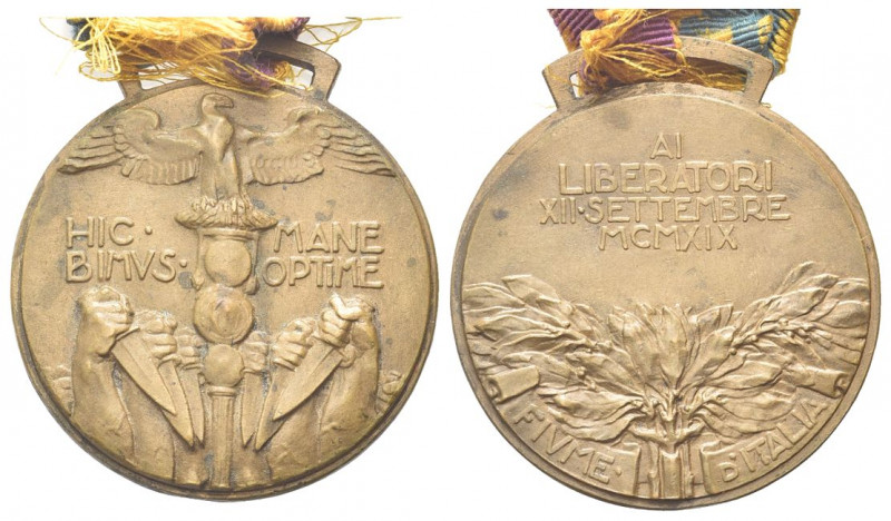 ROMA
Durante Vittorio Emanuele III, 1900-1946.
Medaglia 1919 opus S. Johnson....