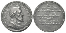 ROMA
San Alessandro I, 105-115.
Medaglia di restituzione 1713 opus Philipp Heirich Mueller
Æ gr. 16,39 mm. 38
Dr. S ALEXANDER I PONT MAX. Busto a ...