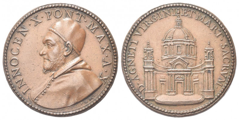 ROMA
Innocenzo X (Giovanni Battista Pamphilj), 1644-1655.
Medaglia riconio 165...