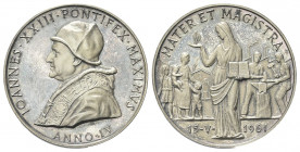 ROMA
Giovanni XXIII (Angelo Giuseppe Roncalli), 1958-1963.
Medaglia 1963 a. IV opus P. Giampaoli.
Ag gr. 38,83 mm. 44,
Dr. IOANNES XXIII PONTIFEX ...