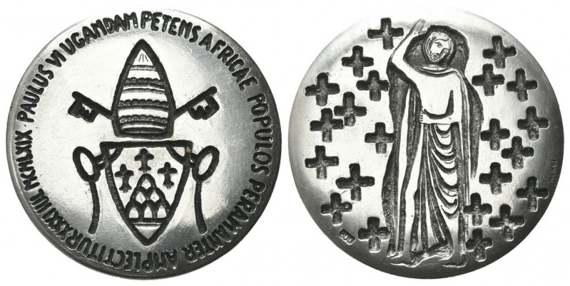 ROMA
Paolo VI (Giovanni Battista Montini), 1963-1978.
Medaglia 1969 opus R. Ru...