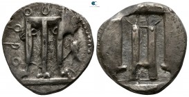 Bruttium. Kroton 480-430 BC. Stater AR