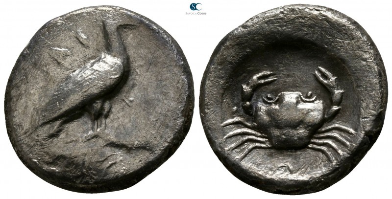 Sicily. Akragas 480-470 BC. 
Didrachm AR

20mm., 8,30g.

AK-RA (R retrogade...