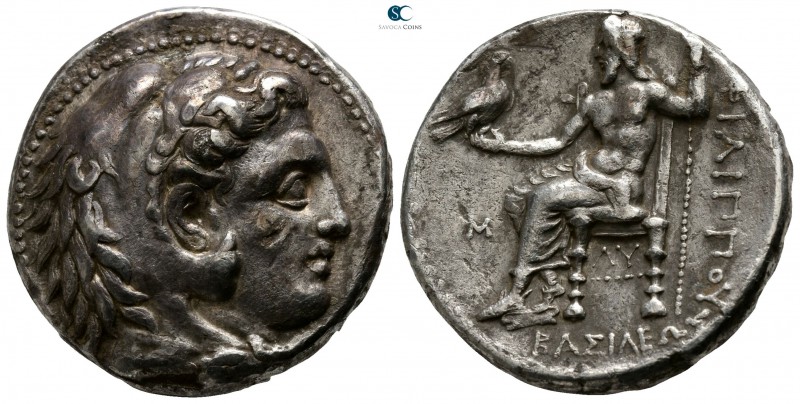 Kings of Macedon. Babylon. Philip III Arrhidaeus 323-317 BC. 
Tetradrachm AR
...