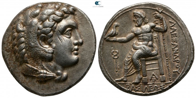 Kings of Macedon. Arados. Alexander III "the Great" 336-323 BC. 
Tetradrachm AR...