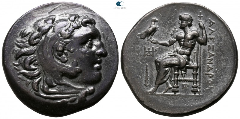 Kings of Macedon. Erythrai. Alexander III "the Great" 336-323 BC. 
Tetradrachm ...