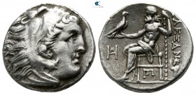 Kings of Macedon. Teos. Alexander III "the Great" 336-323 BC. Struck circa 310-301 BC. Drachm AR