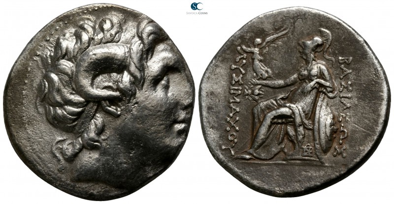 Kings of Thrace. Ephesos. Lysimachos 305-281 BC. 
Tetradrachm AR

28mm., 16,5...