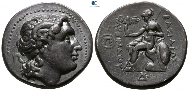 Kings of Thrace. Sardeis. Lysimachos 305-281 BC. Struck circa 297/6-286 BC
Tetr...