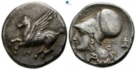 Akarnania. Anaktorion 345-300 BC. Stater AR