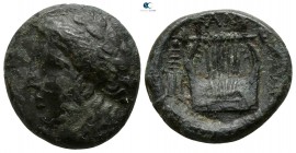 Akarnania. Anaktorion circa 300 BC. Bronze Æ