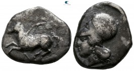 Akarnania. Leukas circa 460-450 BC. Stater AR