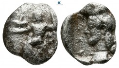Arkadia. Arkadian League, Kleitor 465-460 BC. Obol AR