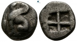 Ionia. Chios  400-380 BC. Drachm AR