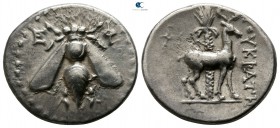 Ionia. Ephesos  circa 202-150 BC. Uncertain magistrate. Drachm AR