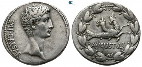 Mysia. Pergamon. Augustus 27-14 BC. Cistophor AR