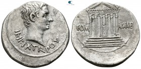 Mysia. Pergamon. Augustus 27-14 BC. Cistophor AR