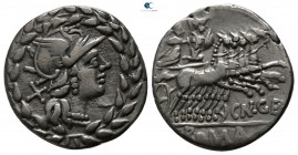 Cn. Gellius 138 BC. Rome. Denarius AR