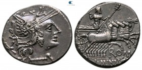 L. Minucius 133 BC. Rome. Denarius AR