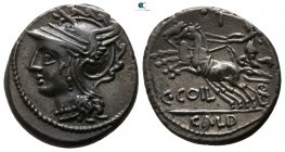 C. Coelius Caldus 104 BC. Rome. Denarius AR