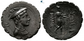 C. Mamilius Limetanus. 82 BC. Rome. Denarius AR
