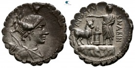 A. Postumius A. f. Sp. n. Albinus 81 BC. Rome. Denarius AR