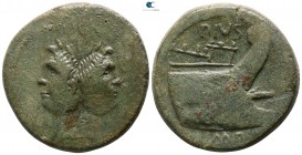 Sextus Pompey Magnus 43-36 BC. Sicily. As Æ