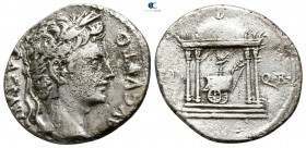 Augustus 27-14 BC. Spanish mint (Colonia Partica?). Denarius AR