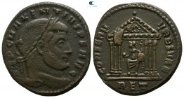 Maxentius AD 306-312. Rome. Follis Æ