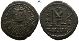 Maurice Tiberius. AD 582-602. Theoupolis (Antioch). Follis Æ