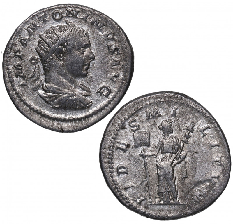218-222 d.C. Eliogábalo. Roma. Antoniniano. RIC-79. Ag. 5,47 g. Bella. EBC-. Est...