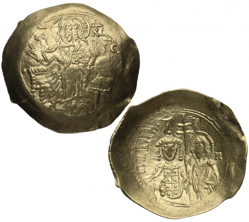 1118-1143. Juan II (1118-1143). Tesalónica. Hyperperon. SB 1947. Au. 4,33 g. Bel...