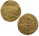 1350-1369. Pedro I (1350-1369). Sevilla. Dobla. MOMECA 51.2. Au. 4,37 g. Muy bella. Rara y más así. Brillo original. EBC+. Est.2200.
