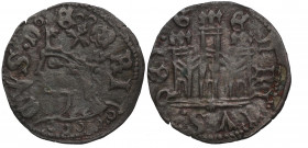 1390-1406. Enrique III (1390-1406). Coruña. Cornado. Núñez 222.4; AB:487. Var.(Como Enrique II) MAR: 669.5 Var. (Como Enrique II). Ve. 0,98 g. Excepci...