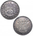 1740. Felipe V (1700-1746). México. 2 Reales Columnario. MF. A&C 824. Ag. 6,66 g. Bella. EBC. Est.360.