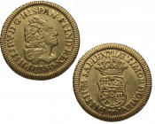 1730. Felipe V (1700-1746). Madrid. 1 escudo. A&C 1712. Au. 3,32 g. Bella. Brillo original. EBC+ / EBC. Est.1000.