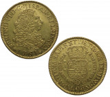 1751. Fernando VI (1746-1759). Lima. 8 escudos. J. A&C 764. Au. 27,03 g. Muy bella. Brillo original. SC-. Est.3500.
