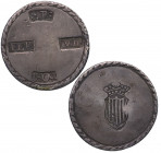 1809. Fernando VII (1808-1833). Tarragona (Cataluña). 5 pesetas. A&C 1429. Ag. 26,55 g. Bella. Escasa. EBC- / MBC+. Est.250.
