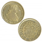 1809. Fernando VII (1808-1833). México. 1 escudo. HJ. A&C 1511. Au. 3,40 g. Atractiva. Muy buen relieve. Escasa y más así. EBC. Est.600.