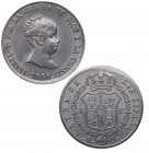 1848. Isabel II (1833-1868). Madrid. 4 Reales. CL. A&C 453. Ag. 5,32 g. SC. Est.240.