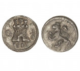 GUATEMALA. Fernando VII (1808-1833). 1810 G. 1/4 de real. (Cal.1432). (AC.244). Plata. NGC 3594446-011
MS61
