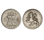 LIMA. Carlos IV (1788 - 1808). 1796. 1/4 real. (Cal.1380). (AC.107). Plata. Sin ensayador, pero con valor 1/4. Leves hojitas
MBC